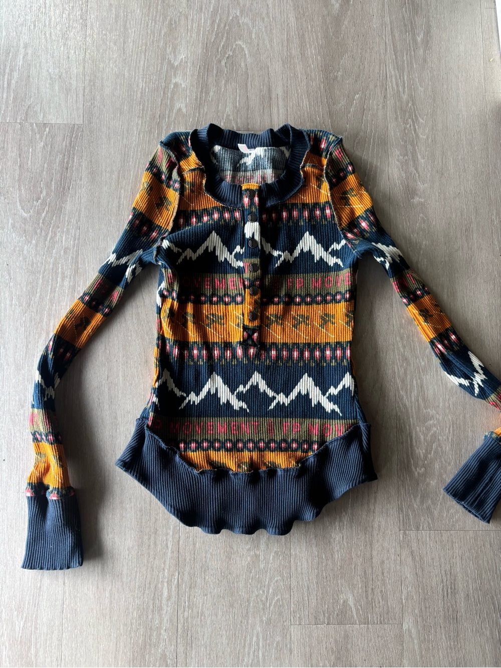 FP Movement Rally Printed Layer Top | Size S - Picture 3 of 7